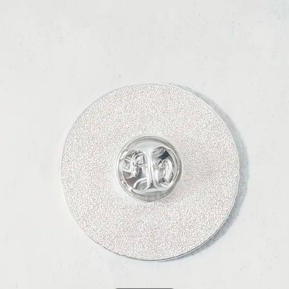 Emotional Support Human Pin - Black and Red Enamel Pin - Picture 2 of 5